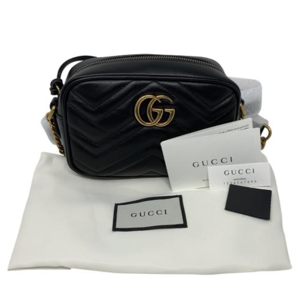 Authentic GG Marmont matelassé mini bag - Picture 7 of 12